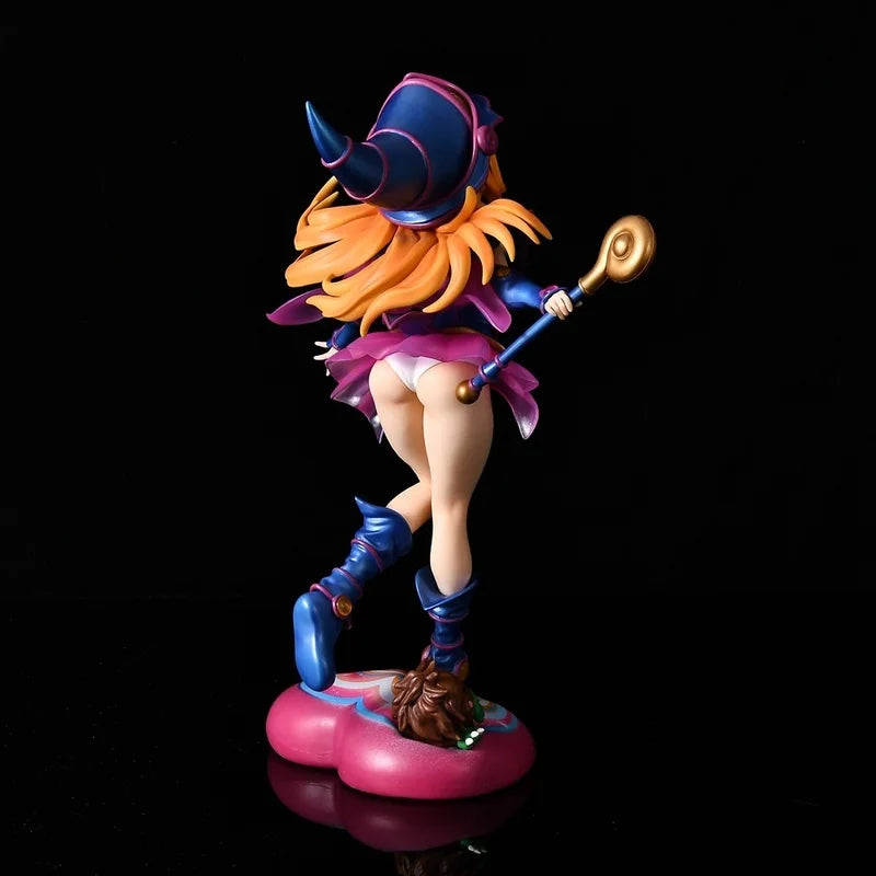 Dark Magician Girl PVC Figure - Collectible Anime Doll & Desktop Decor