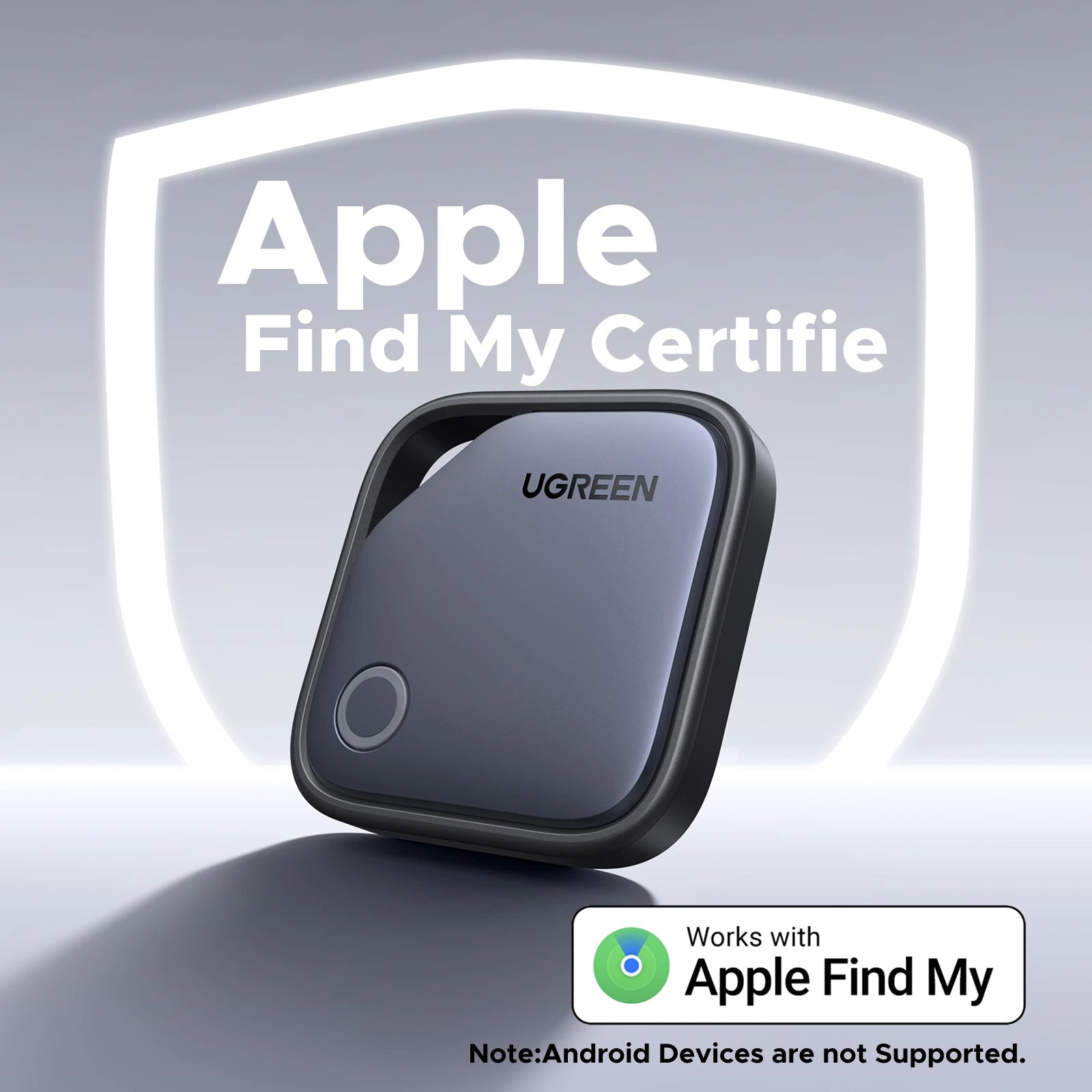 2-Pack Bluetooth Item Tracker for iPhone - Smart Locator Tags