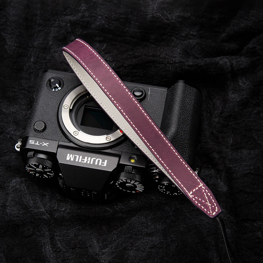 Genuine Leather Camera Strap for DSLR & Mirrorless - Quick Release