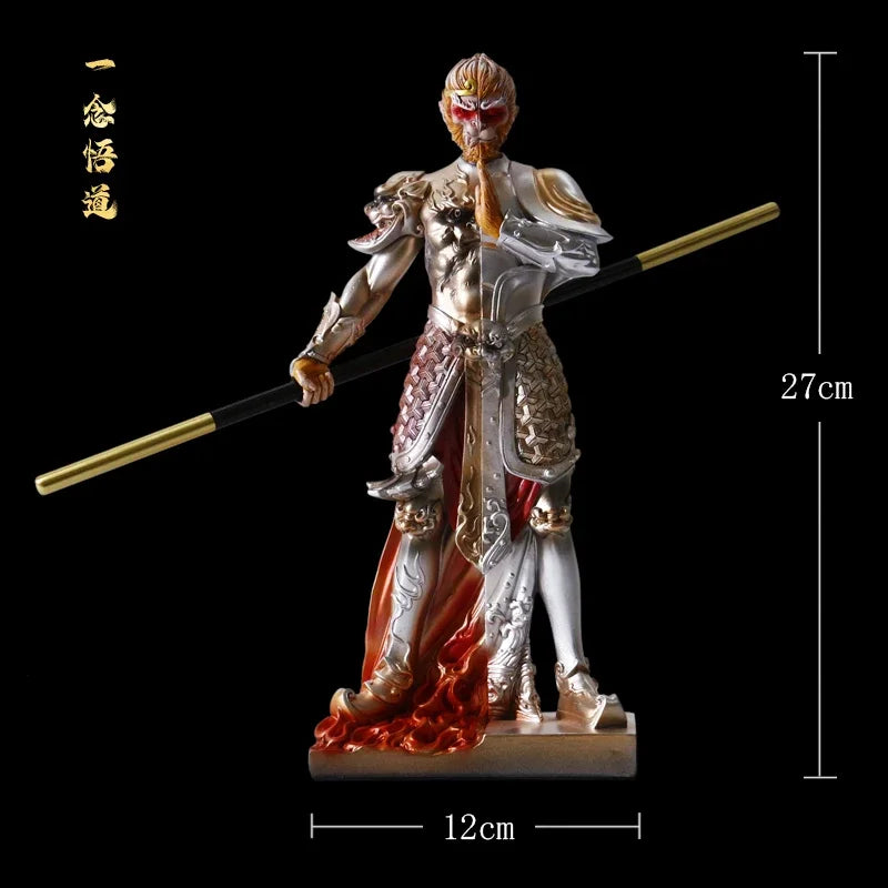 Majestic Monkey King Sun Wukong Desktop Decoration for Unique Homes