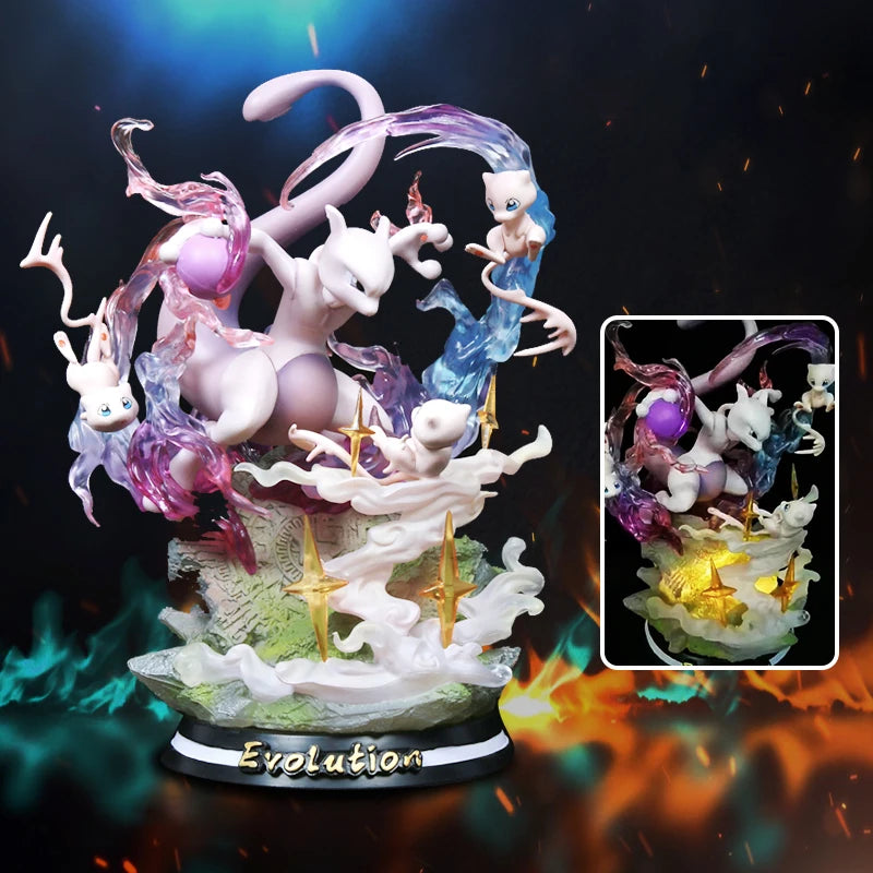 Eevee & Friends LED PVC Anime Figurines Collection - 21-32cm