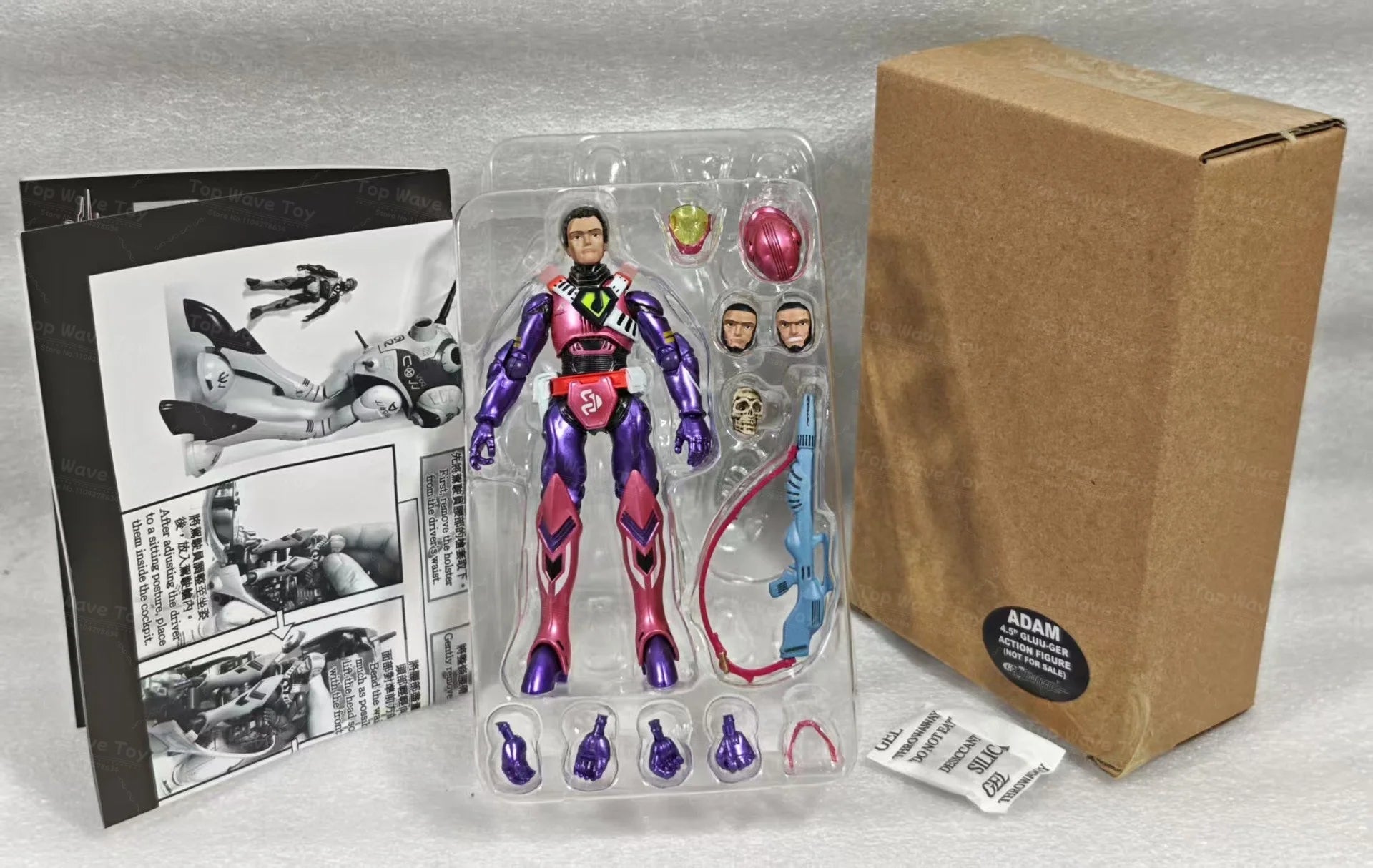 KitzConcept Macross Heavy Equipment REGULT Battle Edition 1:72 LED Figure