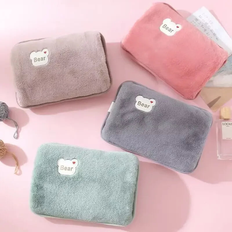 Cute Electric Hand Warmer & Rechargeable Hot Water Bottle – EU Plug
