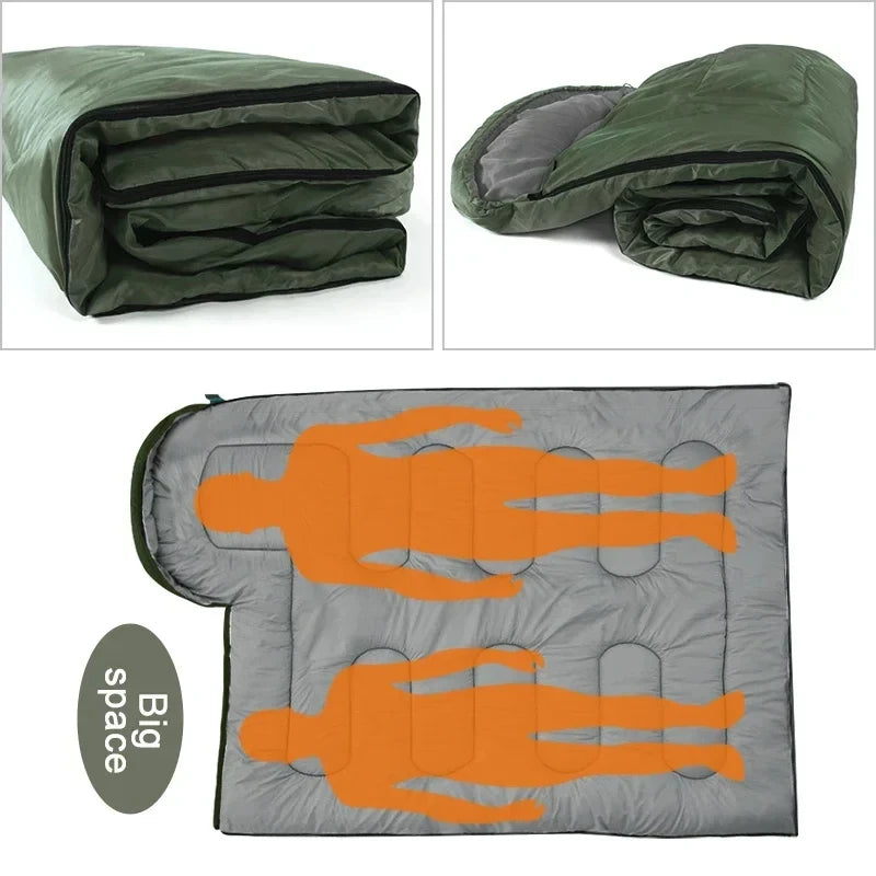 Ultralight Waterproof 4-Season Camping Sleeping Bag for Outdoor Adventures
