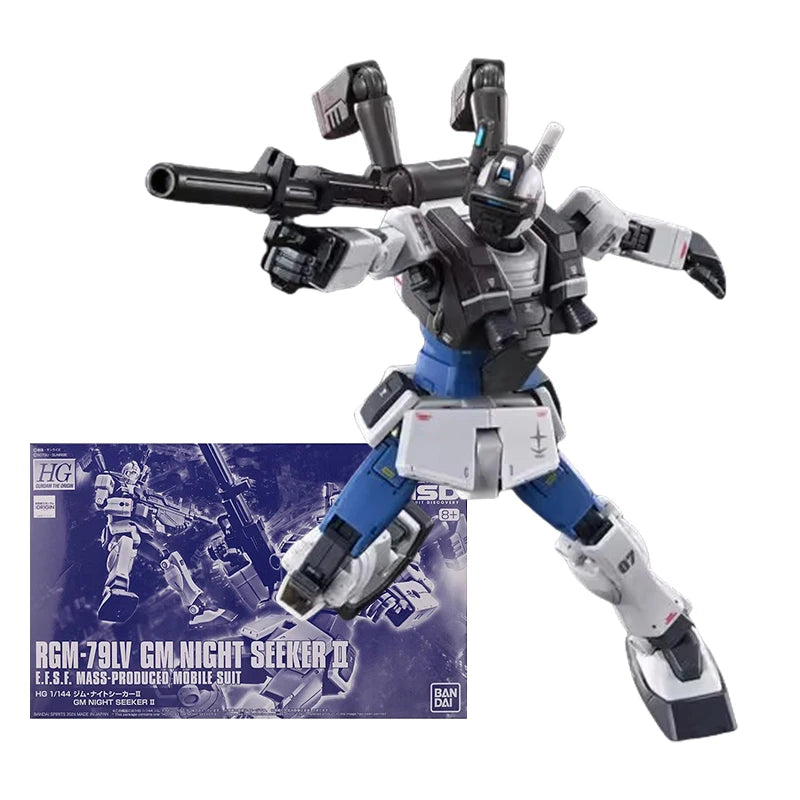 Bandai Action Figures: PB HG 1/144 GM Night Seeker Model Kit