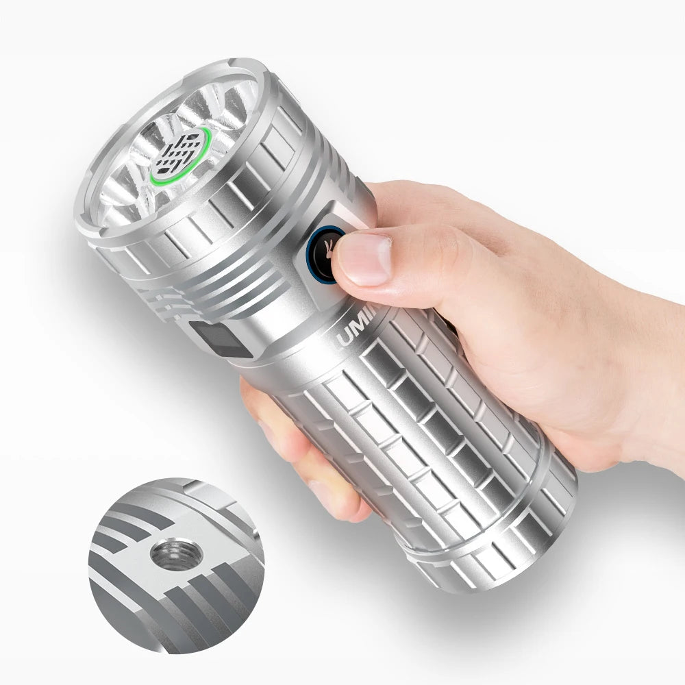 LUMINTOP MACH V2.0 USB-C Rechargeable EDC LED Flashlight - 26000 Lumens