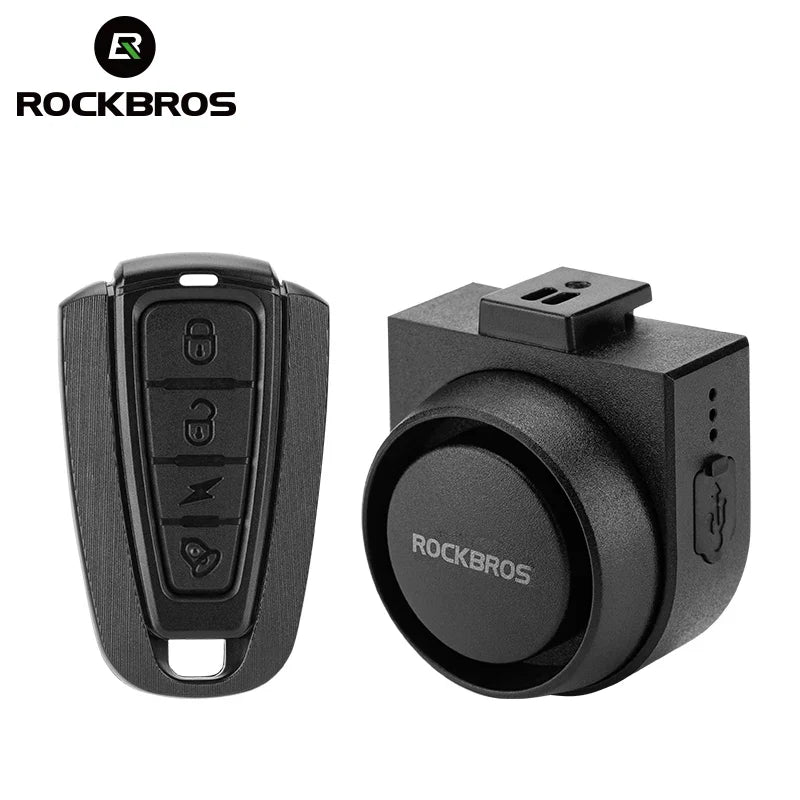 ROCKBROS Anti-Theft Electric Bike Alarm with Remote Control