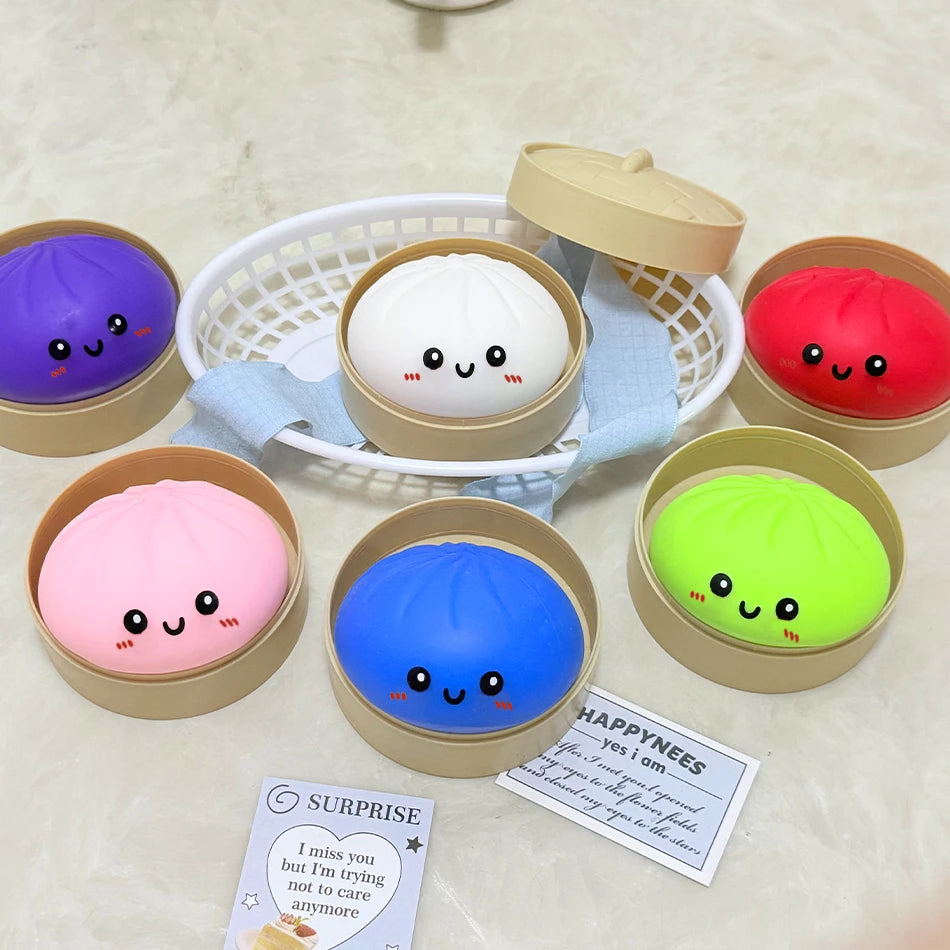 Giant Dumpling Squeeze Toy - Fun Decompression Fidget Toy