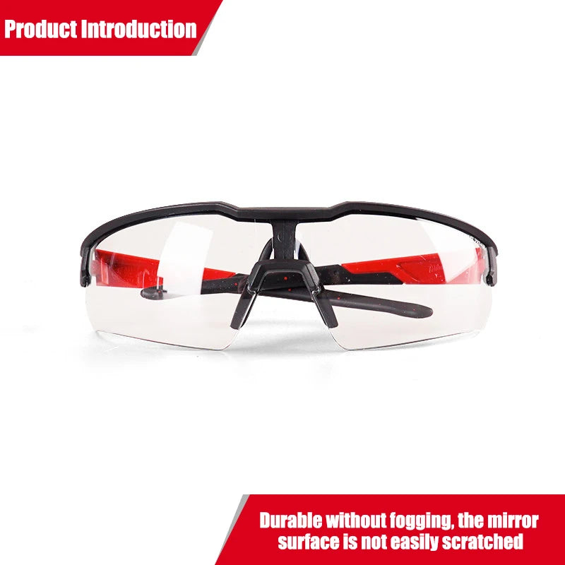 Milwaukee Safety Goggles - Anti-Fog, Scratch-Resistant, UV Protection