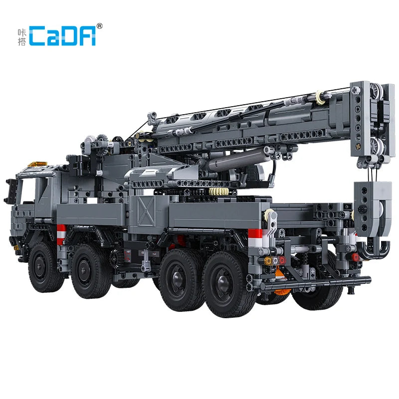 CaDA Remote Control Mobile Crane Building Blocks for Kids