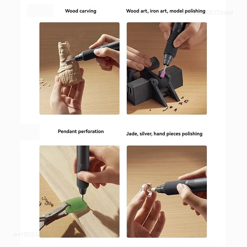 Mijia Electric Grinding Pen - 22000 RPM Mini Grinder for DIY Projects