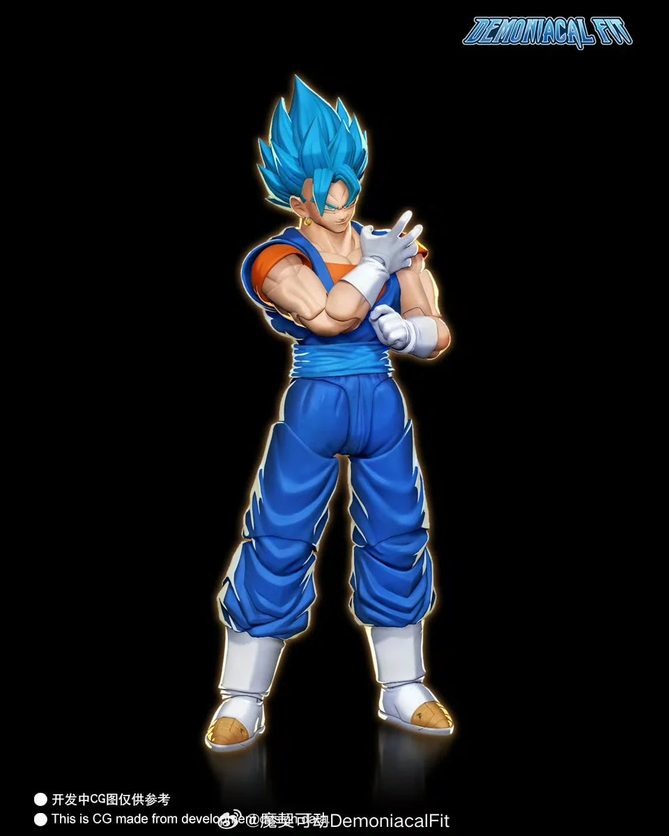 Vegetto Super Saiyan Action Figure - Dynamic Anime Display