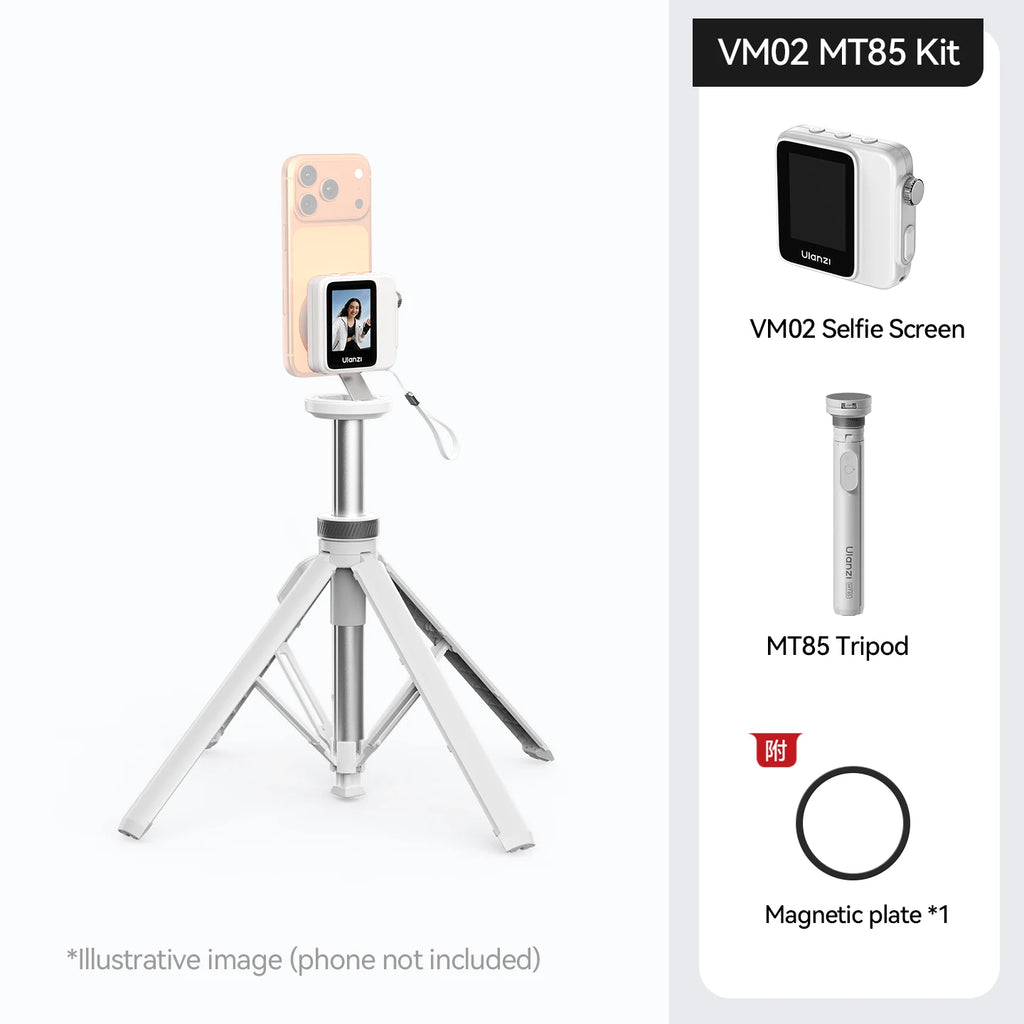 Ulanzi VM02 Magnetic Selfie Screen Monitor for Phone Vlogging