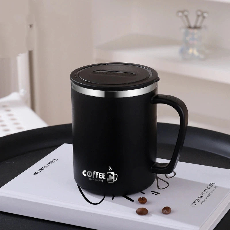 480ml Double Wall Insulated Stainless Steel Coffee Mug
