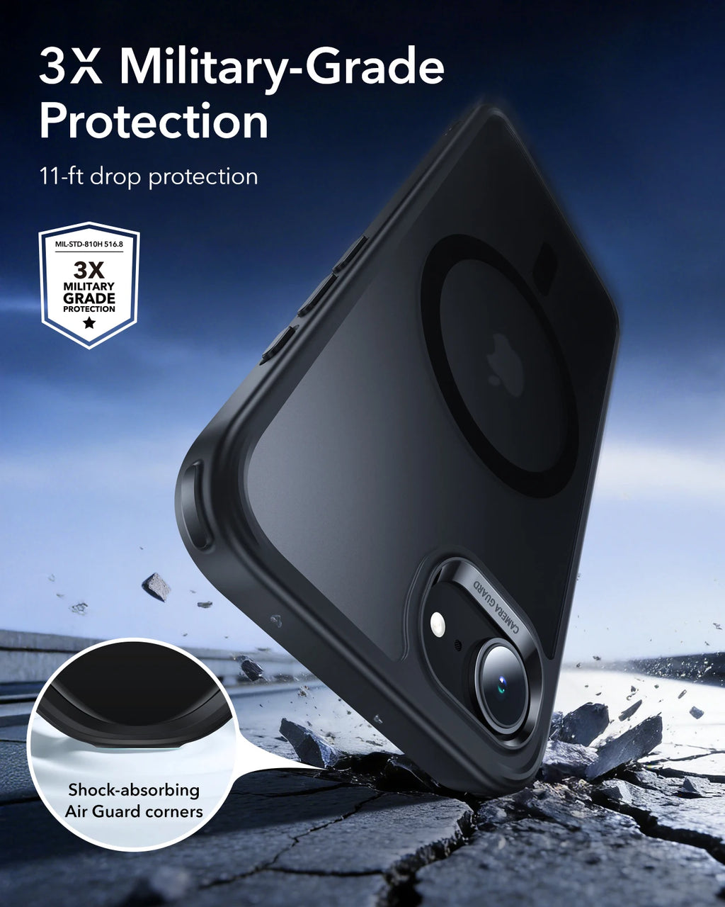 ESR iPhone 16e & 17e Magnetic Phone Case - Ultimate Shockproof Protection