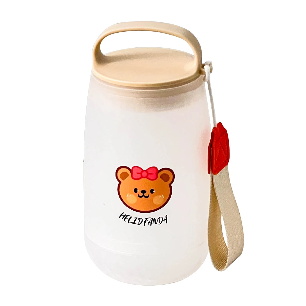 400ML Portable Heat-Resistant Water Bottle - Leak-Proof Design