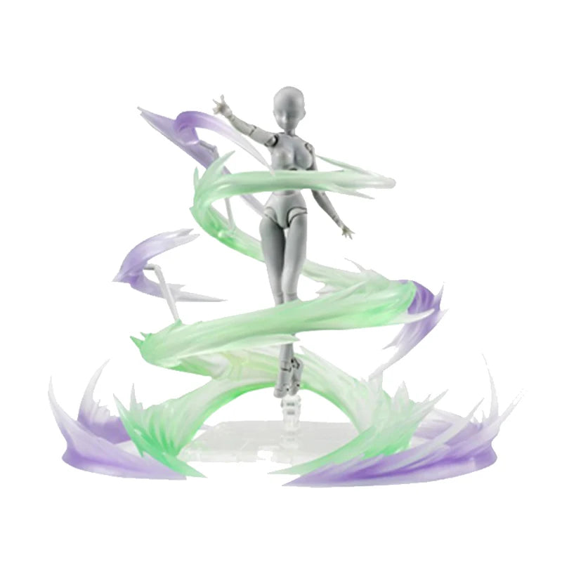 Anime Action Fighter Special Effects Kit - Perfect for Displays & Gifts