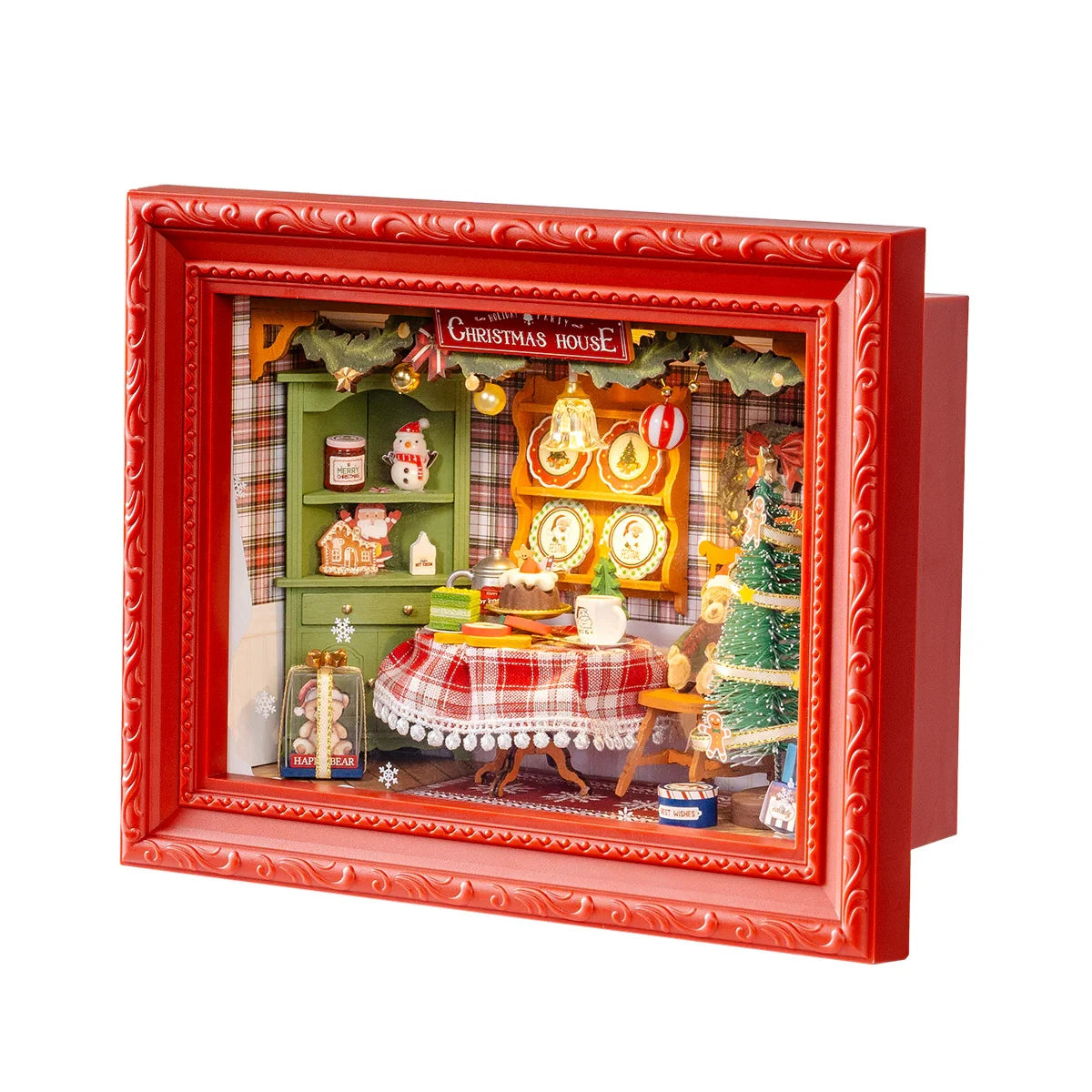 Rolife 3D LED Christmas Diorama Puzzle Kit - Festive Home Decor