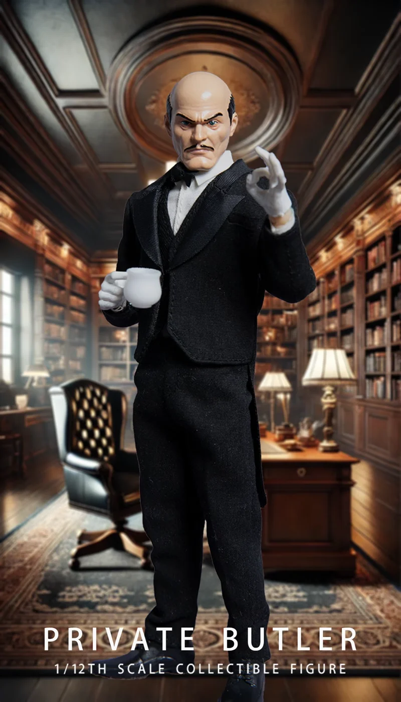Anime Butler Action Figure - 6" Model with Suit & Accessories
