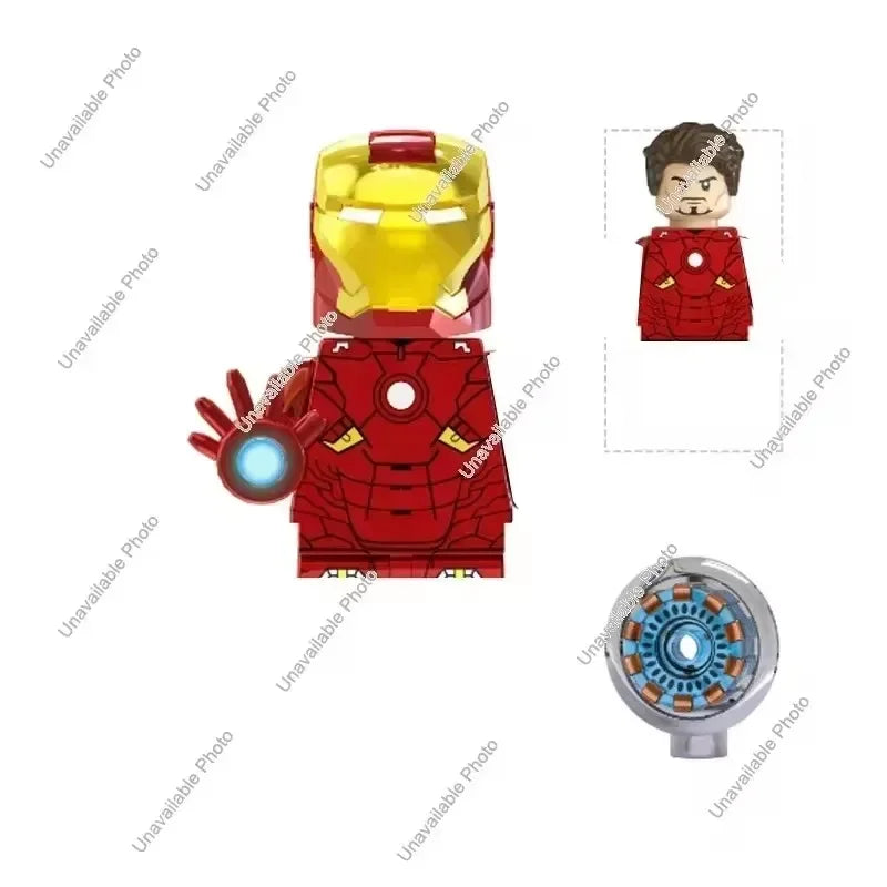 Hot Toys Mini Building Blocks Superhero Figures - Fun for All Ages