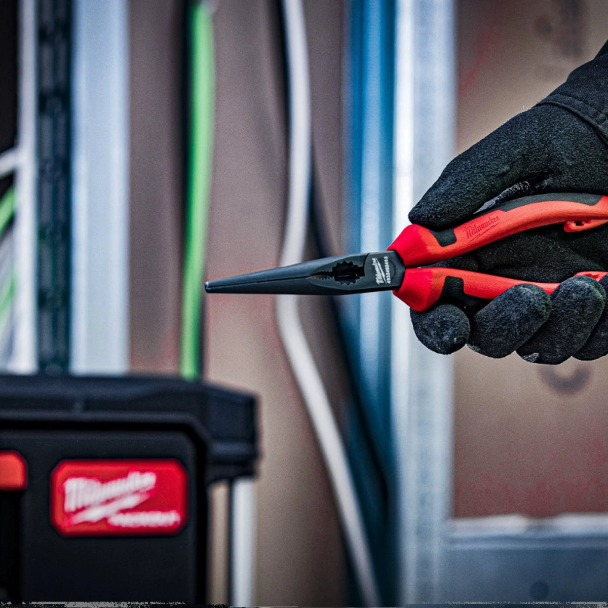 Milwaukee 8-Inch Long Nose Pliers - Versatile & Durable Tool