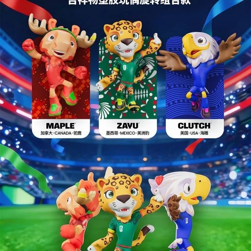 FIFA World Cup 2026 Mascot PVC Figure - Collectible Fan Ornament