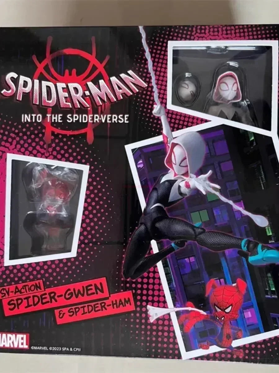 2024 Gwen Peter Action Figure - Spider-Verse Hero Toy for Collectors