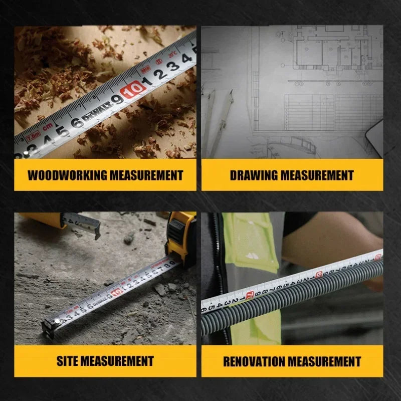DEWALT 5M & 7.5M Double-Sided Tape Measure - Precision Measuring Tools