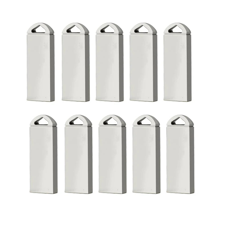 Customized USB Flash Drive – 10PCS, 64GB/32GB/16GB, High Speed