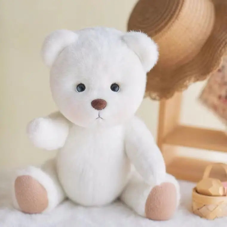 30cm Plush Teddy Bear - Handmade Kawaii Doll for Creative Dress Up