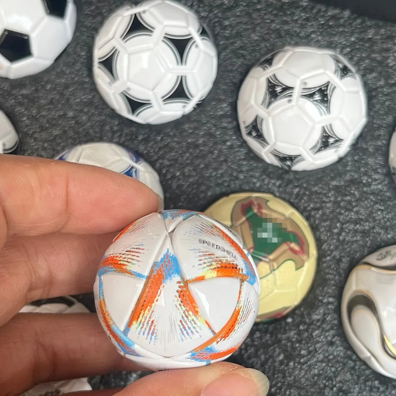 15-Piece Historical Mini Soccer Ball Collection - Perfect Fan Gift