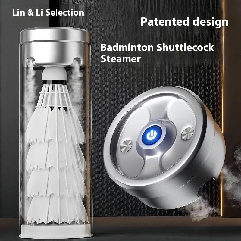 Portable Badminton Humidifier Case for Extended Shuttlecock Life