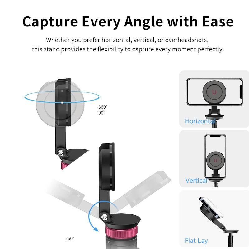 Ulanzi MT-84 Magnetic Smartphone Tripod with Bluetooth Controller