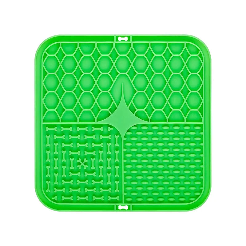 Silicone Pet Lick Mat - Anti-Choking Slow Feeder for Dogs & Cats