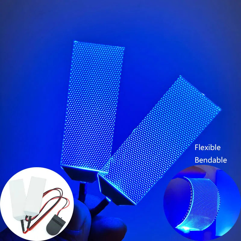 Flexible LED Light Eyes for Helmet Cosplay - Customizable DIY Accessory