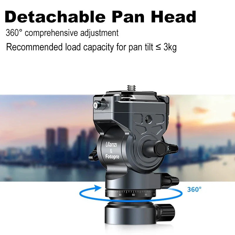 Ulanzi F38 Lightweight Carbon Fiber Tripod with Quick Release Plate
