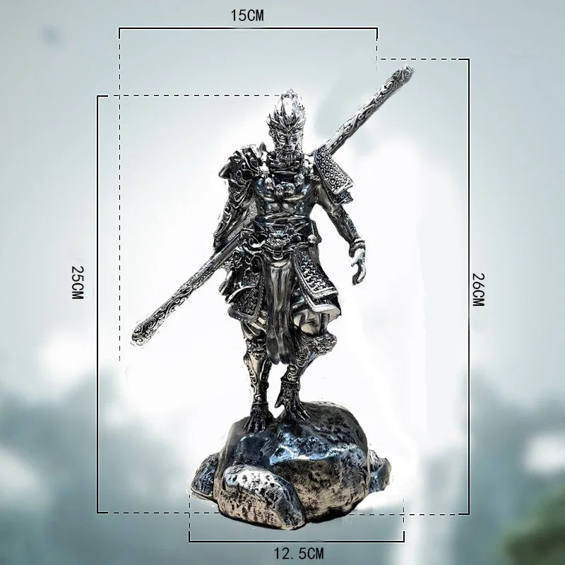 Exquisite Sun Wukong Miniature Resin Figurine for Home and Gifts