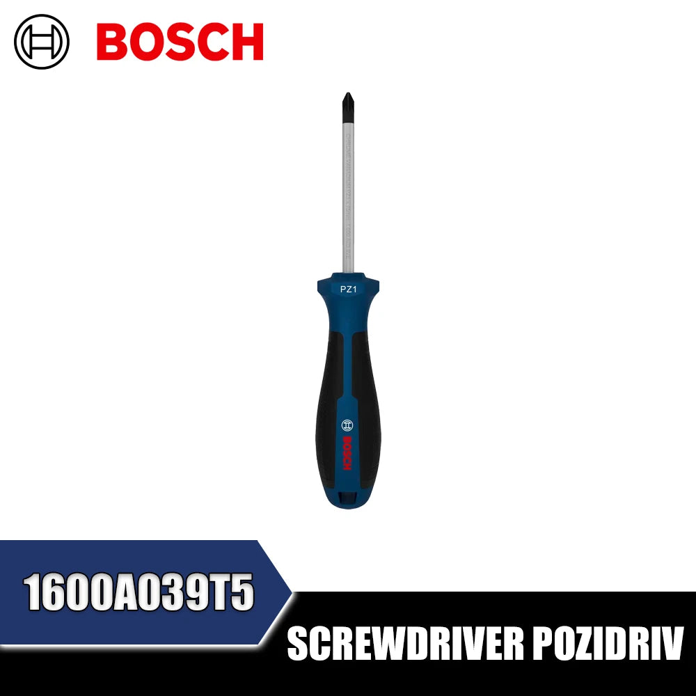 Bosch Pozidriv Screwdriver - High Torque & Comfort Grip Tool