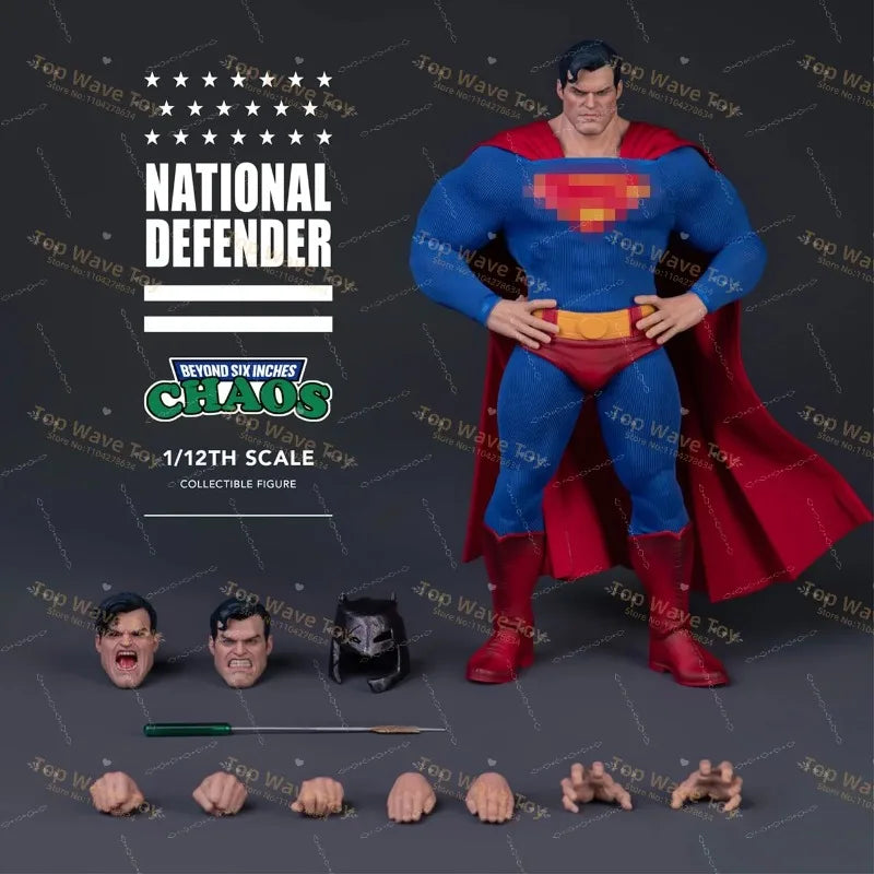 CHAOS 001/002 1:12 Super Hero Action Figure - Movable & Customizable