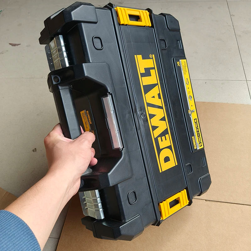 DEWALT Stackable Heavy Duty Tool Case - Durable Organizer 43x34x13cm