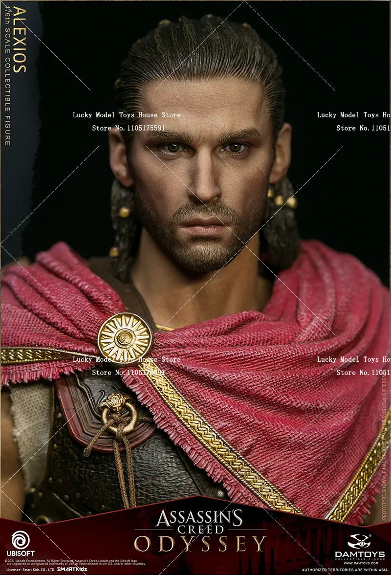 DAMTOYS DMS019 1/6 Scale Alexios Odyssey Action Figure with Shield
