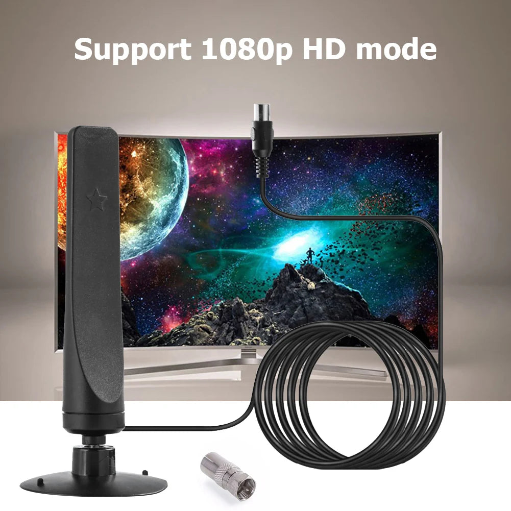 4K HD Digital TV Antenna with Signal Amplifier for Strong Reception
