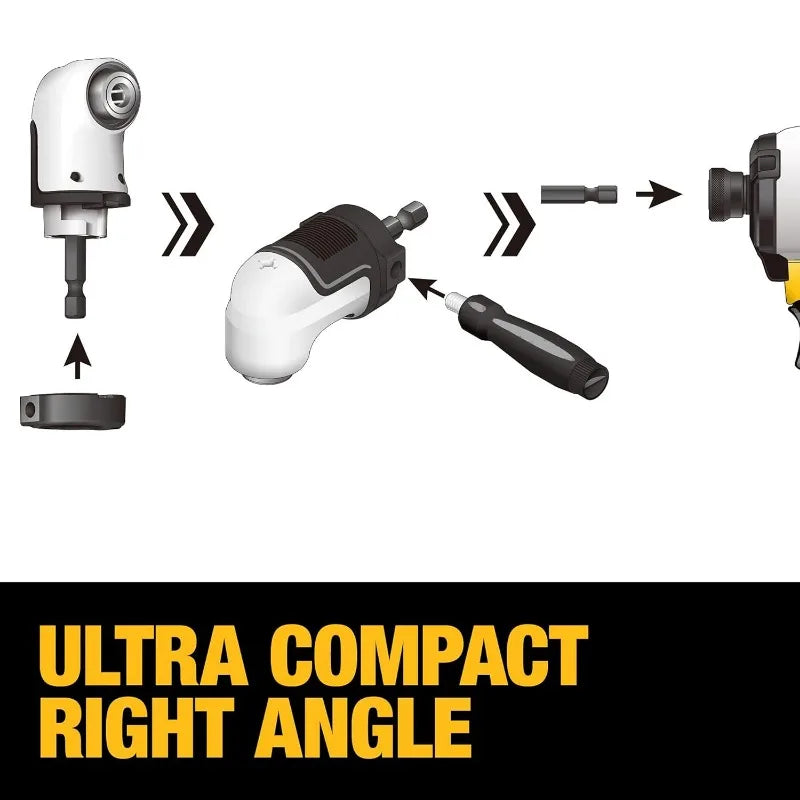 DEWALT FLEXTORQ Modular Right Angle System - Power Tool Accessories