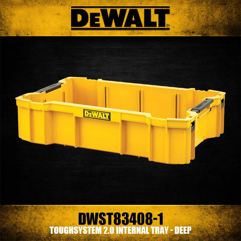 DEWALT ToughSystem 2.0 Internal Trays - Shallow & Deep Storage Solutions