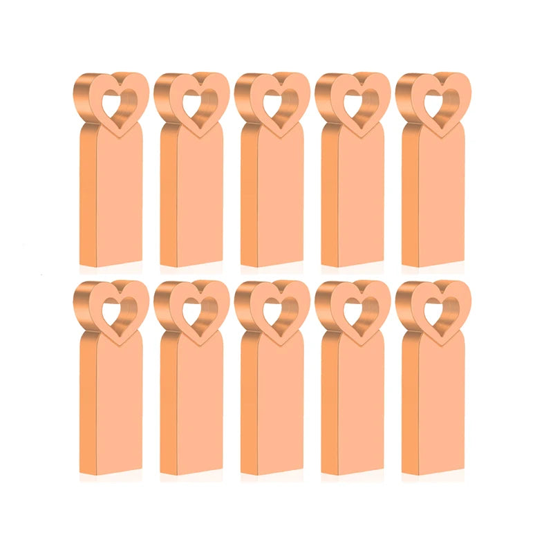 Customized USB Flash Drive – 10PCS, 64GB/32GB/16GB, High Speed