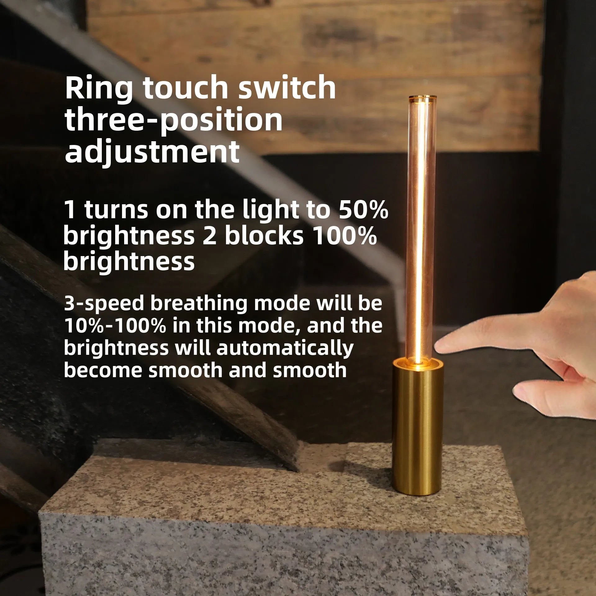 Rechargeable Touch Lamp - Modern Magnetic LED Table Lighting