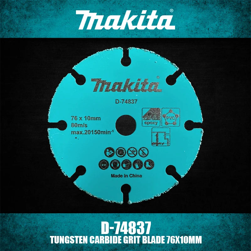 Makita Multi Carbide Wheel & Diamond Rim for Precision Cutting