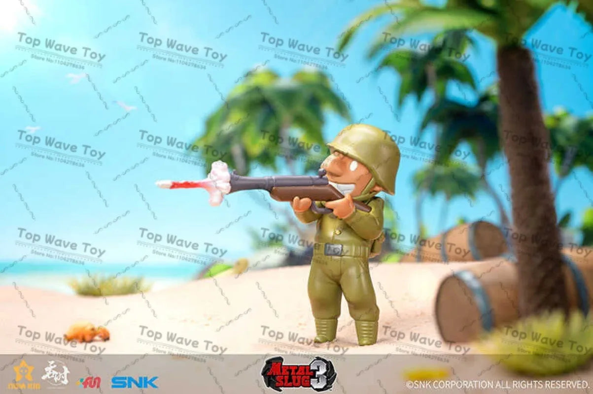 Collectible Metal Slug 3 Figure - Marco Martian Rifleman Toy