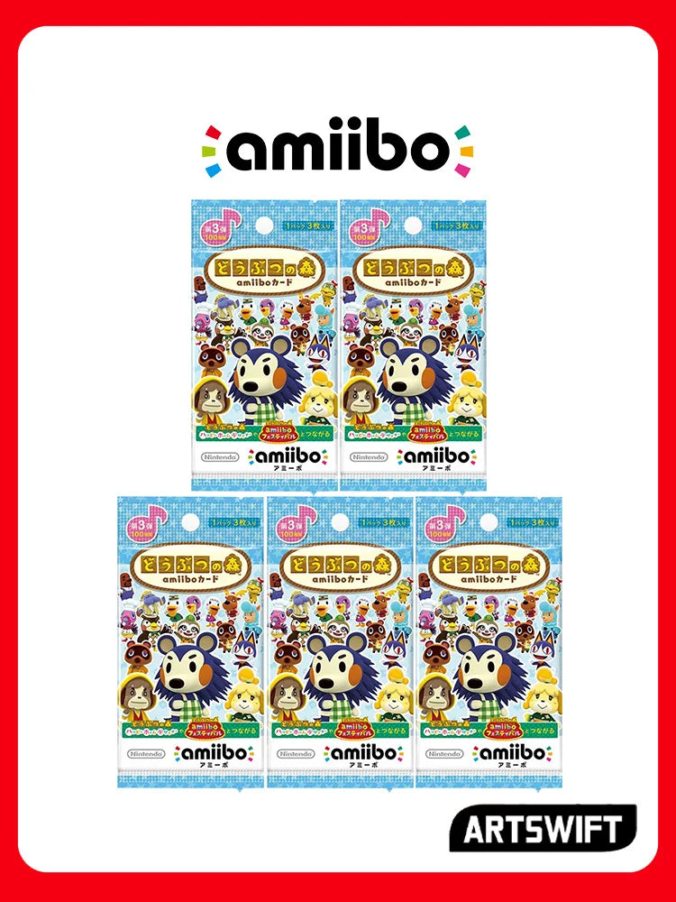 Nintendo Amiibo Animal Crossing NFC Game Cards Series 1-5 - Collectible Fun