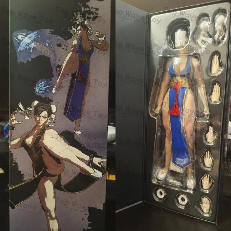 Chun Li 12'' Action Figure - Movable Eyes, Premium Collectible Toy